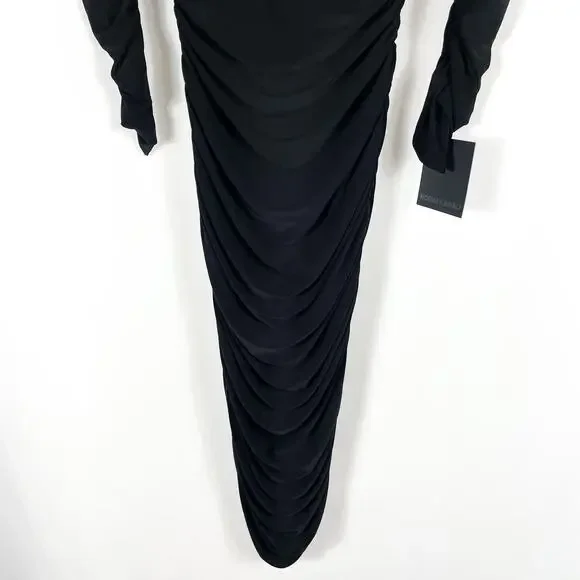norma kamali long sleeve tara dress Norma Kamali Long sleeve tara dress